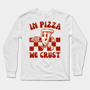 National Pizza Day 2024, Pizza Lover, Pizza Holic Long Sleeve T-Shirt